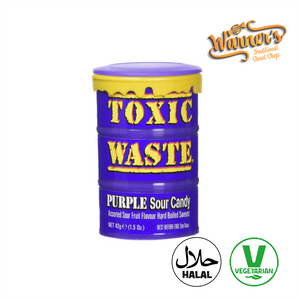 Toxic Waste Sweets Purple Tubs