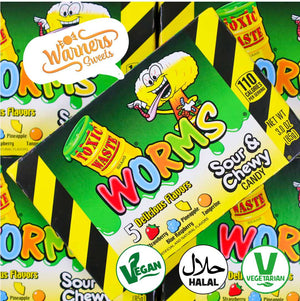 Toxic Waste Gummy Worm Theatre Box 85g