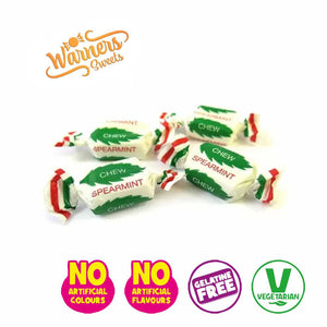 Spearmint Chews - Classic Retro Chew!