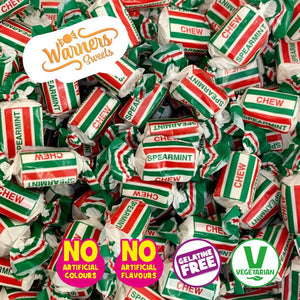 Spearmint Chews - Classic Retro Chew!