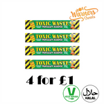 Toxic Waste Apple Chew Bars - 4 for £1