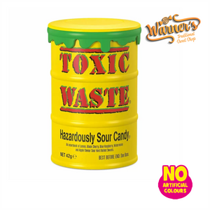 Toxic Waste Sweets Yellow Tubs