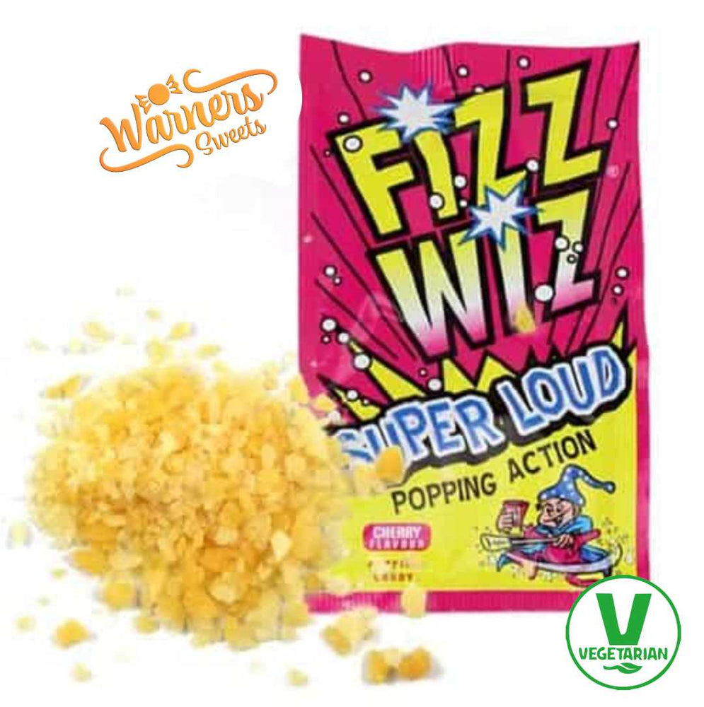 Fizz Wiz Cherry Popping Candy - 5 Pack