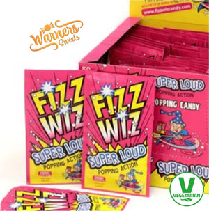 Fizz Wiz Cherry Popping Candy - 5 Pack