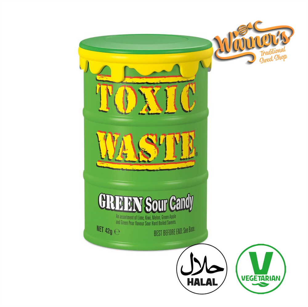 Toxic Waste Sweets  Green Tubs