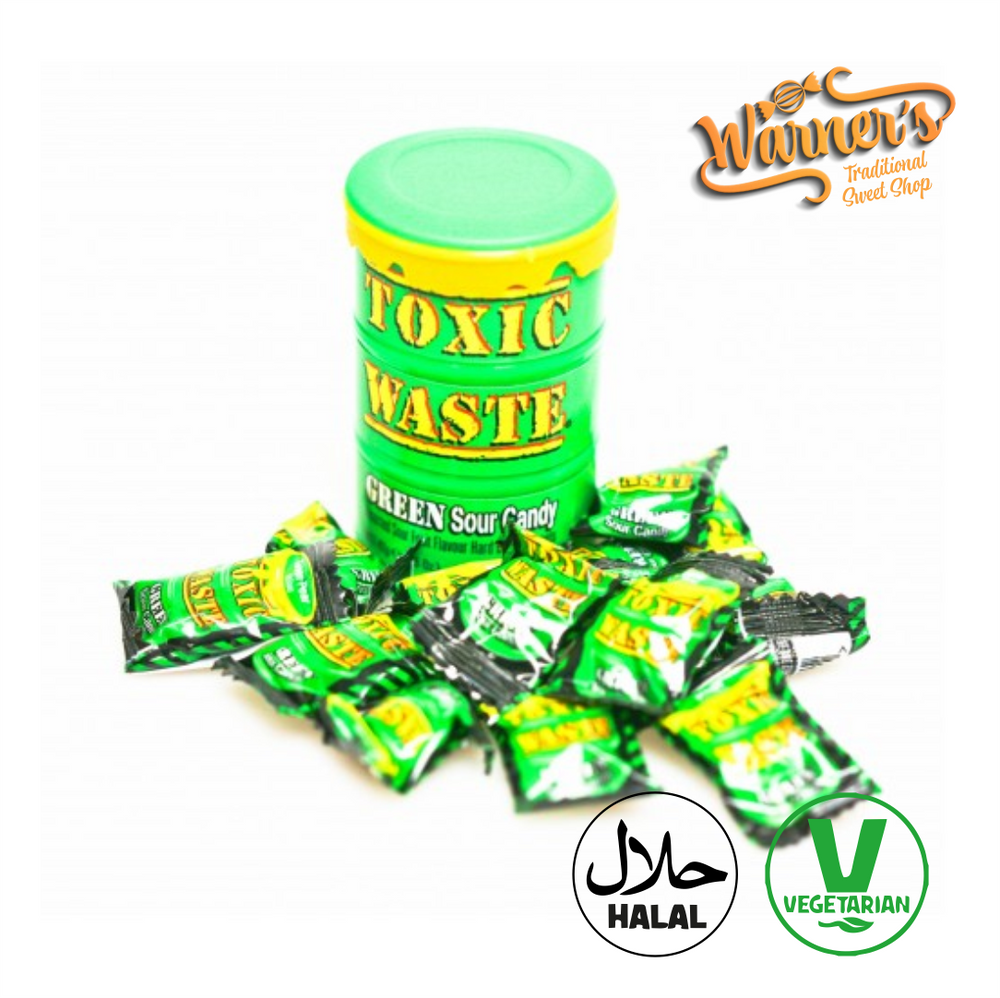 Toxic Waste Sweets  Green Tubs
